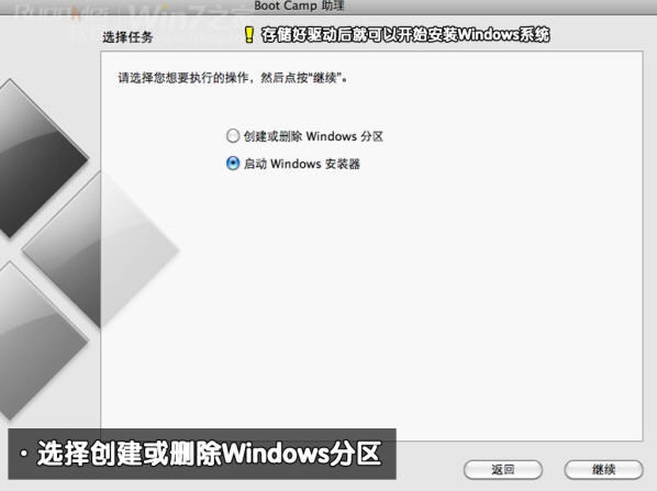 图解苹果Macbook Air上安装Win7
