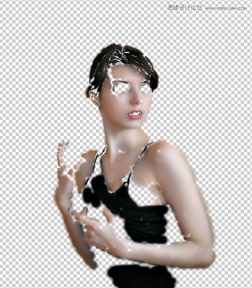 Photoshop合成梦幻绚丽的天使翅膀,PS教程,思缘教程网