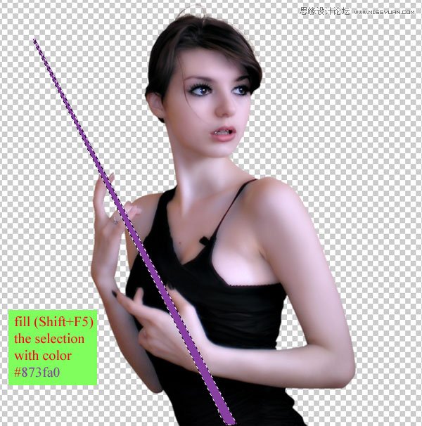 Photoshop合成梦幻绚丽的天使翅膀,PS教程,思缘教程网