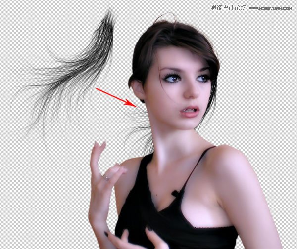 Photoshop合成梦幻绚丽的天使翅膀,PS教程,思缘教程网