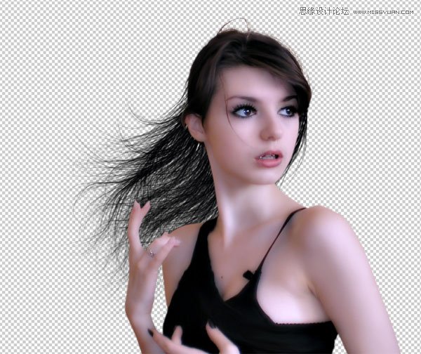 Photoshop合成梦幻绚丽的天使翅膀,PS教程,思缘教程网