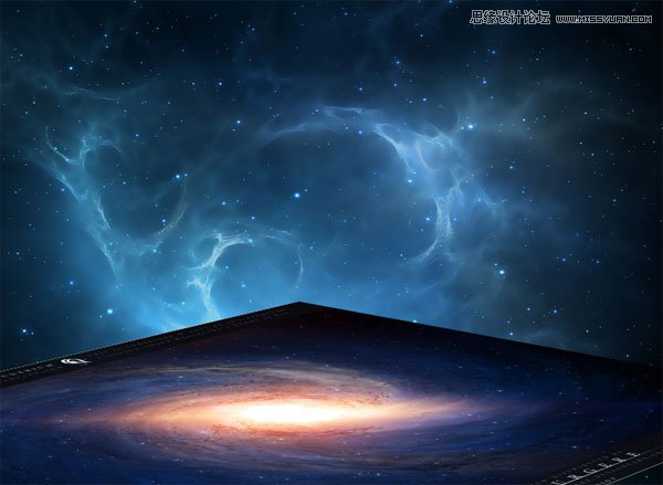 Photoshop合成梦幻绚丽的天使翅膀,PS教程,思缘教程网