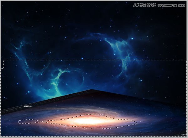 Photoshop合成梦幻绚丽的天使翅膀,PS教程,思缘教程网