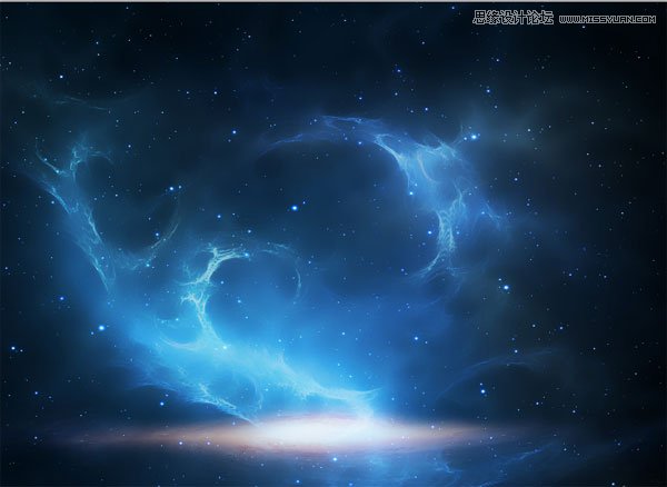 Photoshop合成梦幻绚丽的天使翅膀,PS教程,思缘教程网