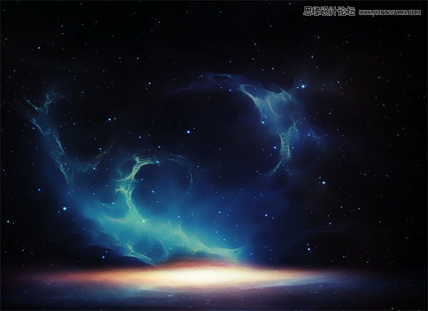 Photoshop合成梦幻绚丽的天使翅膀,PS教程,思缘教程网