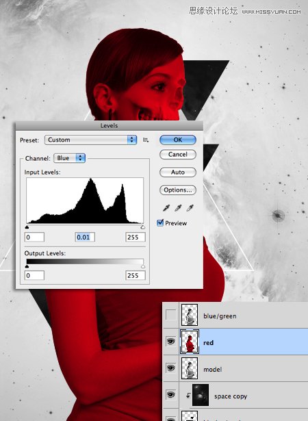 Photoshop合成时尚立体效果的个性海报,全福编程网