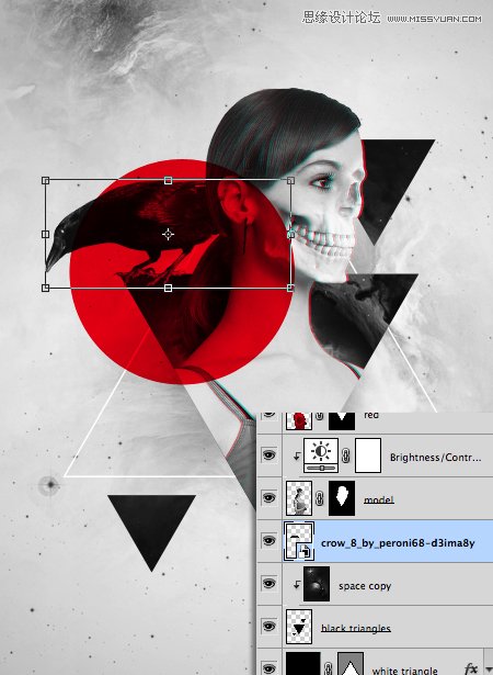 Photoshop合成时尚立体效果的个性海报,全福编程网