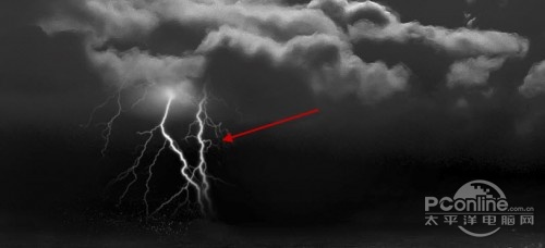 PS翻译教程：PS打造雷云闪电暴风场景