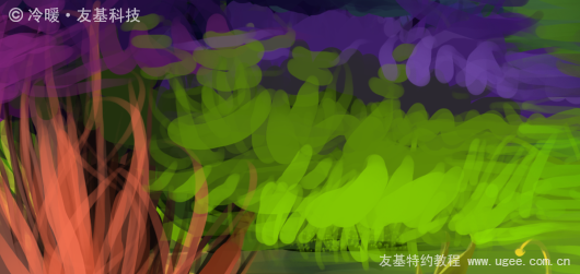 painter绘制仙境场景 全福编程网网 painter教程