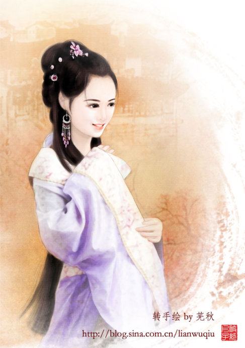 PhotoShop给古装MM照片转言情风美女转手绘教程 全福编程网教程